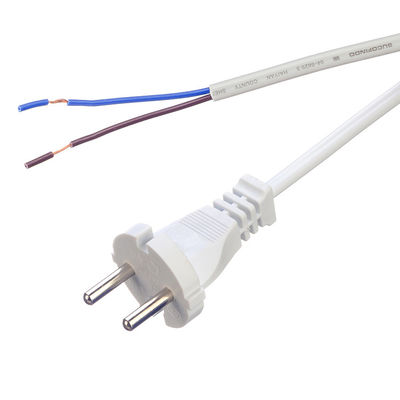 1.8M SNI 2 épingles Eu câble d'alimentation électrique C7 H05vvh2 f 2x0.75mm2 Ac câble d'alimentation électrique pour appareils électroménagers Cuisine maison