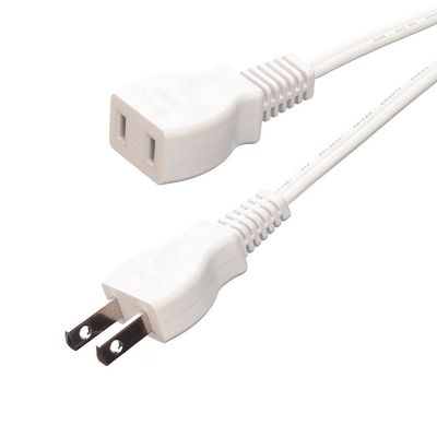 La prise électrique certifiée PSE pour câble d'extension d'appareil électroménager JAPONESE Standard 2 Points plats 125V Voltage nominal WIFI NON