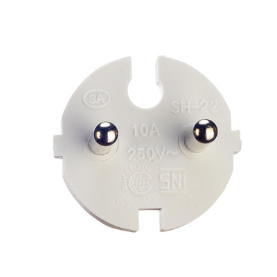 Ordinateur de bureau H05vv Cable Mit Schukostecker SNI Certifié câble d'alimentation à courant alternatif 2 broches Eu 1,5m avec matériau de veste en caoutchouc