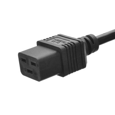 Commercial prise CA IEC60320 C19 connecteur 3 broches lignes de plomb bande de fil de câble de puissance Royaume-Uni BS Standard 3 Prong alimentation câble IEC