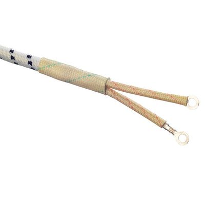 2 broches de câble électrique au Pakistan Karachi câble de fil tressé pour le fer 1.8m traitement de fin blanche tube de rétrécissement thermique et tube en fibre de verre