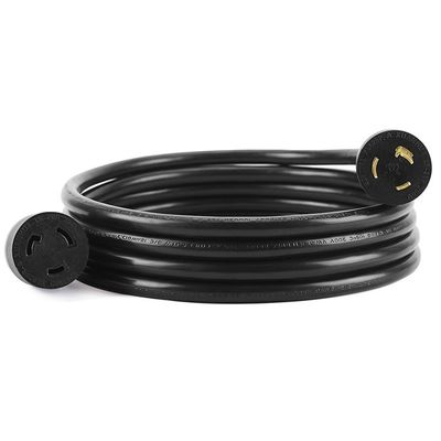 Corde d'alimentation CA 50FT ETL répertoriée NEMA 6-20 Corde d'extension 6-20P à 6-20R pour véhicules électriques mobiles de niveau 2 Chargement lourd 250V 20A