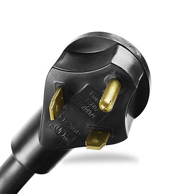 Cordon d'extension RV 10 AWG ETL de 30 ampères avec indicateur LED et conception facile à débrancher