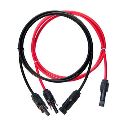 XLPO Isolation 3M DC câble d'extension solaire 1X4mm2 avec PV004 connecteurs de branche photovoltaïque mâle et femelle 40 P conducteur de cuivre
