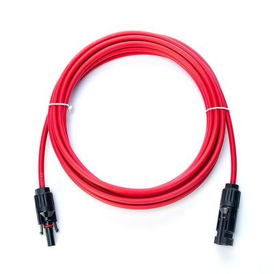 XLPO Isolation 3M DC câble d'extension solaire 1X4mm2 avec PV004 connecteurs de branche photovoltaïque mâle et femelle 40 P conducteur de cuivre