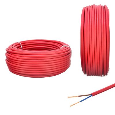 Performance à longue durée de vie câble électrique en cuivre multicore 2/3/4/5/6 câble en caoutchouc en PVC 10A 250V fil enveloppé