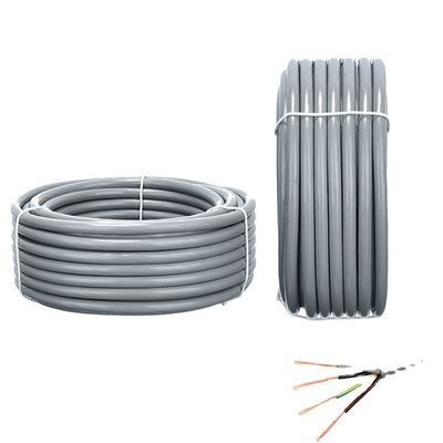 Cable électrique personnalisé en caoutchouc PVC à basse tension pour le câblage de la maison VDE câble flexible 2 3 4 5 équipement de base fil électrique