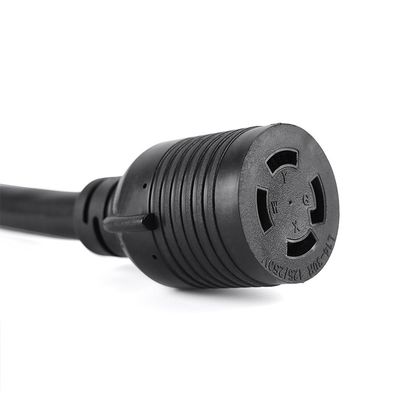 US Plug Standard NEMA 6-50P Homme à NEMA L14-30R Adaptateur de prise de soudeur féminin 250V Cordon d'extension avec prise verrouillée à 3 broches