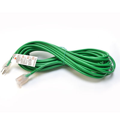 Cordon d'extension électrique à portée 16 ETL 3 broches Cordon d'extension électrique lourd 100m pour câble d'alimentation extérieur 220V US Longueur 10FT