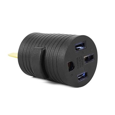20A courant nominal NEMA 14-30P à 10-50R 30 Amp prise mâle à 50 Amp adaptateur de récepteur femelle pour générateur soudeur sécheuse
