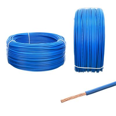 H05v-k 0.5 / H07v-k 300/500v PVC isolé unique 1x16/0.2 1x24/0.2 1x32/0.2 conducteur de cuivre câble électrique câble de construction de maison