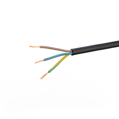 Vde câble en caoutchouc imperméable à l'eau flexible isolé 3 noyau 0,75 1,0 1,5 2,5 mm pour le câble pompe à stator flexible et durable