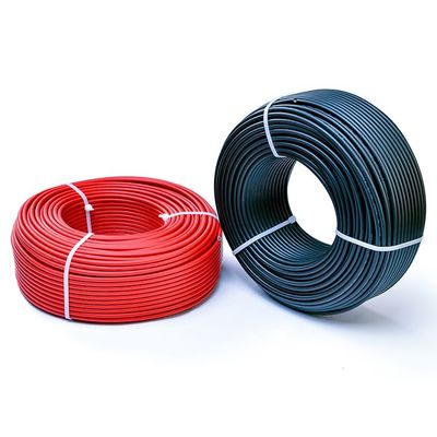 6 Sq mm Dc Cable for Solar Panel Solar Energy System 1500V XLPE Jacket Normal Sections 1C X56/0.285MM