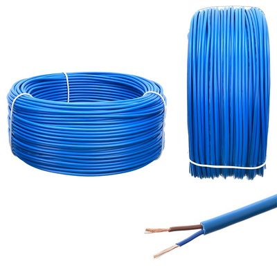 2CX28/0.15MM câble RVV/RVVP bleu 2*0.75mm noyau flexible deux fils de noyau conducteur de cuivre pour PS3 câble d'alimentation VDE standard