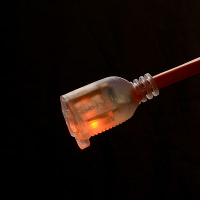 ETL 12/3 SJTW Heavy Duty 3 Prong Orange Extension Cord 12 Gauge NEMA5-15 Outdoor Cord for Commercial