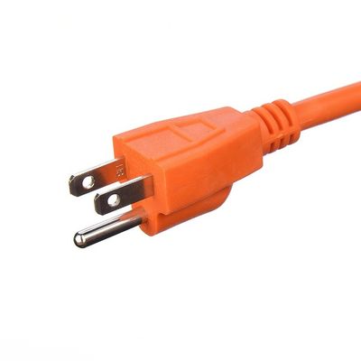 ETL 3 broches câble d'extension lourd 100 pieds pour le câble d'extension extérieur avec plusieurs sorties câble d'extension 50M avec veste en PVC