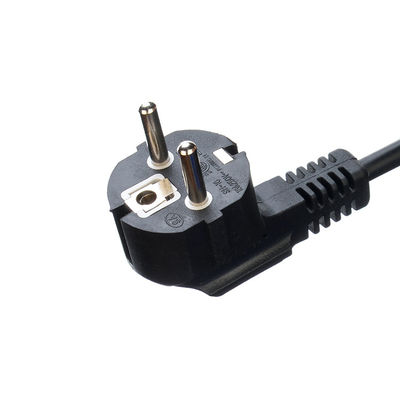 Electrical Plug Black Kema-keur Cable H05vv-f 3 Prong Extension Cord for Travel Cooker With Open End Customized Solution