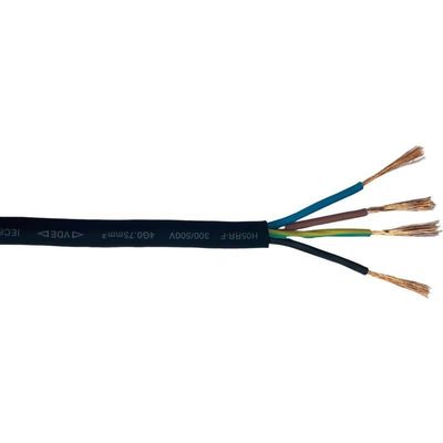 Cable d'alimentation pour appareils électroménagers à 4 cœurs H05RN-F H05RRR-F H07RN-F VDE standard en caoutchouc isolé longueur 100M/1 rouleau