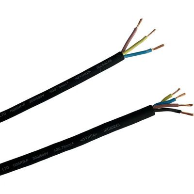 Cable d'alimentation pour appareils électroménagers à 4 cœurs H05RN-F H05RRR-F H07RN-F VDE standard en caoutchouc isolé longueur 100M/1 rouleau