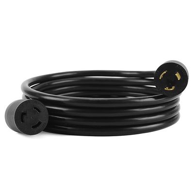 NEMA L5-20P à L5-20R 30 Amp à 15/20 Amp Connecteur d'entrée ordinaire ménager Convertissez le cordon d'extension pour l'adaptateur du générateur