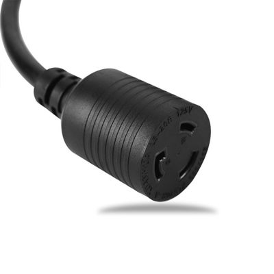 NEMA L5-20P à L5-20R 30 Amp à 15/20 Amp Connecteur d'entrée ordinaire ménager Convertissez le cordon d'extension pour l'adaptateur du générateur