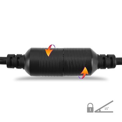 NEMA L5-20P à L5-20R 30 Amp à 15/20 Amp Connecteur d'entrée ordinaire ménager Convertissez le cordon d'extension pour l'adaptateur du générateur