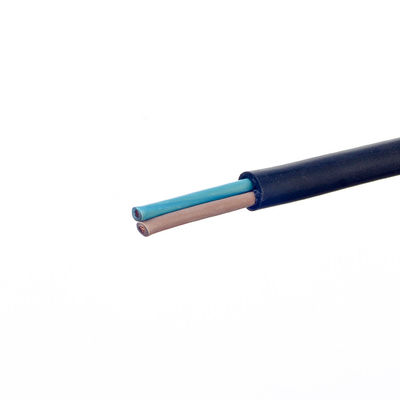 câblage électrique industriel tour de câble imperméable à l'eau 60C résistant à la chaleur caoutchouc de cuivre lourd Ho7rn F-single ou 2 noyau