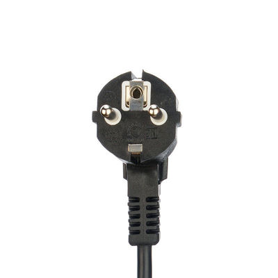 Matériau du conducteur Cordon d'alimentation à trois branches en cuivre étainé 220 volts 16a Eu prise Cee7/7 prise avec borne terminale câbles d'alimentation ac Eu C5