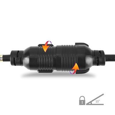 3/10/25/50FT L6-30R Heavy Duty Generator Locking Power Cord Generator Extension Cord SJTW Portable Generator Power Cord