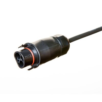 DIN VDE 0620/EN 50075 1990 Certified Male Connector Plug and Solar Photovoltaic Cable H07rn-f 3g2.5 for Balcony Solar System