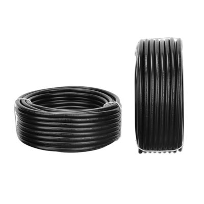 RVV 3 Noyau 3X0.75mm2 Cable électrique noir pour appareils électroménagers Identification du noyau Bleu/Bron/vert-jaune