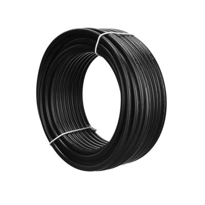 RVV 3 Noyau 3X0.75mm2 Cable électrique noir pour appareils électroménagers Identification du noyau Bleu/Bron/vert-jaune