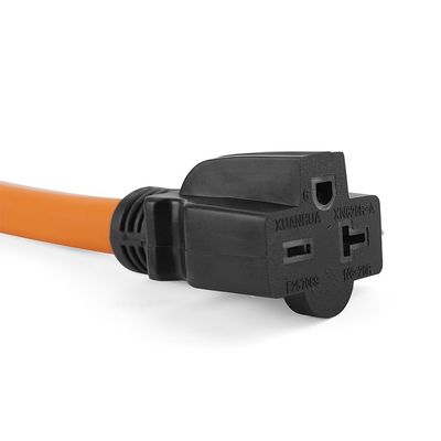 1.5FT Nema 6-50P à 6-15R/6-20R câble d'adaptateur d'alimentation de soudeur pour une sortie 50 ampères à 6-20R 20A et US Standard Plug