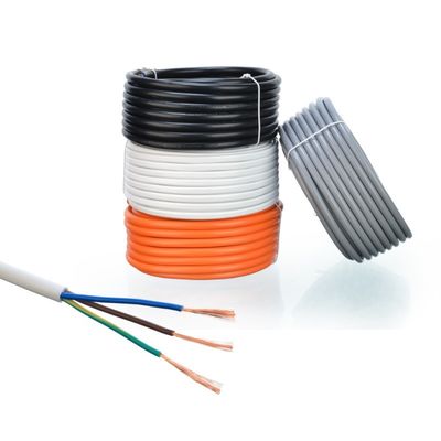 Insulation PVC Insulated Pure Copper Conductor VGV Cable d'alimentation RVV 3x2.5 mm2 3x1.5 mm2 pour le câblage électrique résidentiel
