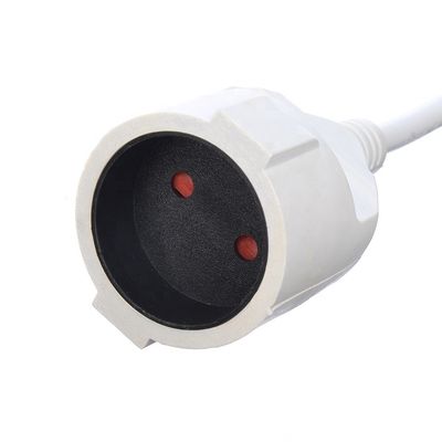 Blanc 2 broches Appareils électroménagers Cordon d'alimentation Direct 1,5 M Longueur ou personnalisé VDE 10A