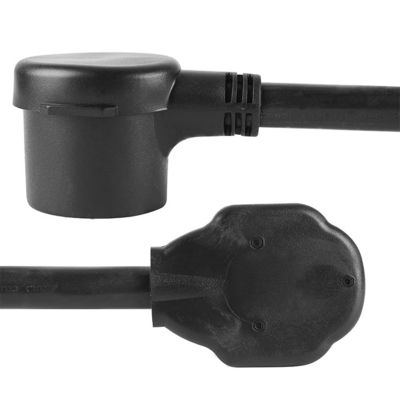 Résistant NEMA 10-50P à 14-30R 3 Prong à 4 Prong 50Amp à 30Amp 120V / 240V soudeur sécheur RV câble d'alimentation d'extension pour RV Camper Générateur