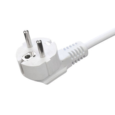 Corée KC Standard 2 Pin Protection de l'isolation du câble d'extension avec câble de mise à la terre Spécification H05VV-F/H05RN-F 3x0.75-1.5MM2