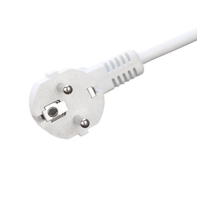 Corée KC Standard 2 Pin Protection de l'isolation du câble d'extension avec câble de mise à la terre Spécification H05VV-F/H05RN-F 3x0.75-1.5MM2