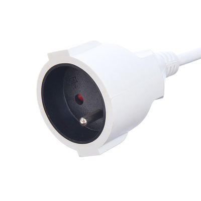 Corée KC Standard 2 Pin Protection de l'isolation du câble d'extension avec câble de mise à la terre Spécification H05VV-F/H05RN-F 3x0.75-1.5MM2