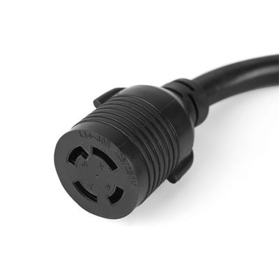 30 Amp Adapter 4 Prong to 3 Prong Lock 10 Gauge Power Welder Adapter Cord ETL Listed NEMA L14-30P Male to NEMA L6-30R Female