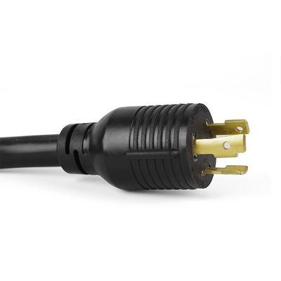 30 Amp Adapter 4 Prong to 3 Prong Lock 10 Gauge Power Welder Adapter Cord ETL Listed NEMA L14-30P Male to NEMA L6-30R Female