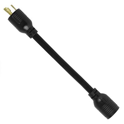 30 Amp Adapter 4 Prong to 3 Prong Lock 10 Gauge Power Welder Adapter Cord ETL Listed NEMA L14-30P Male to NEMA L6-30R Female