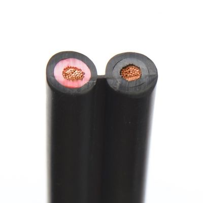 Solar Power System TUV Approval 10mm Twin Pv Cable Copper with Double-core XLPO Insulation Sun Cable Solar