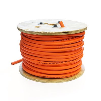 Cable de soudage en caoutchouc flexible personnalisable avec 2 3 4 5 fil de noyau en rouge et noir câble d'alimentation en PVC veste