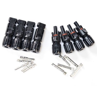 30A IP67 TUV certifié câble à chaîne de panneau solaire pour 4-6mm2 12awg Pv Dc connecteur solaire sections normales 1C X56/0.285MM