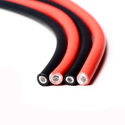 4mm2 Single Core or Double Core XLPO Insulation Copper DC Solar Cable for PV System in Red or Black
