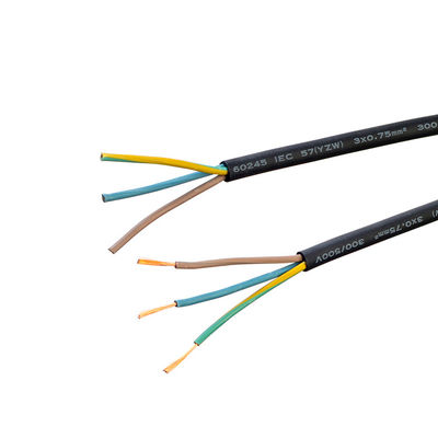 LOW VOLTAGE Copper Rubber Insulated H05rr f 3x1 5 Mm2 Wire Cable for KC Certificated Outdoor Electrical Power Cable Wire