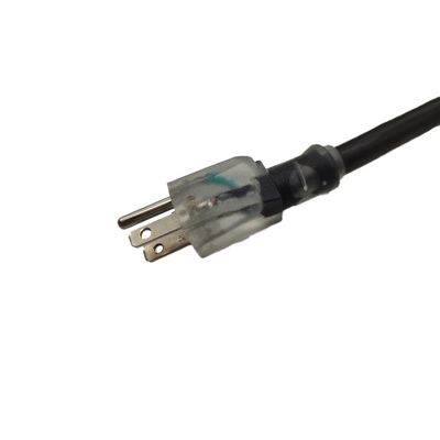 ETL Indiqué 16/3 SJTW 3 fils mise à la terre 1 à 3 câble d'extension intérieur/extérieur 15/25/50 FT pour la lumière de sécurité utilisant un appareil ménager