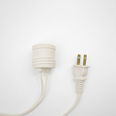 Matériau du câble électrique Conducteur de cuivre Conducteurs de câble électrique AC Porteur d'ampoule Adaptateur de câble de prise