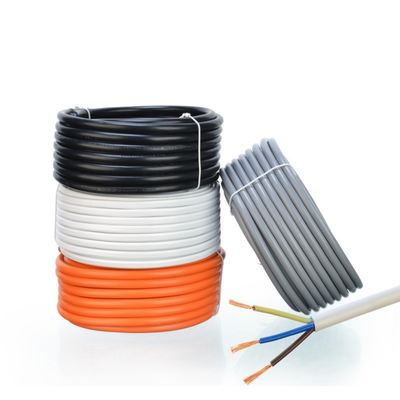 Cable électrique polyvalent en PVC industriel isolé enveloppé en enveloppe flexible